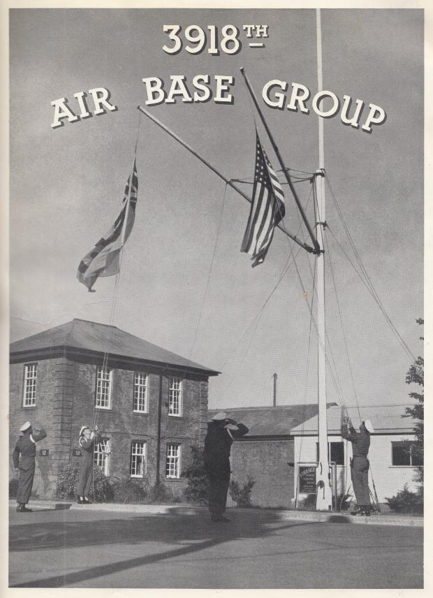 Oxford Mail: 3918th Air Base Group was the resident SAC unit at RAF Upper Heyford