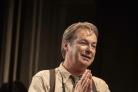 Julian Clary as Norman. Picture Alastair Muir