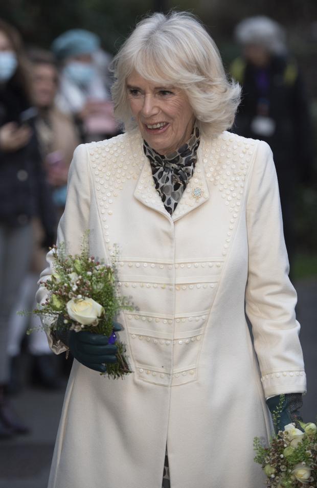 Oxford Mail: The Duchess of Cornwall visits the Royal Trinity Hospice in London, to switch on the Christmas lights and celebrate the hospice's 130th anniversary Credit: PA