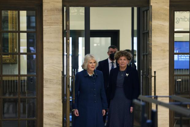 Oxford Mail: Camilla, Duchess of Cornwall in Oxford. Picture: Ed Nix 