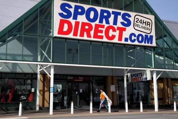 Oxford Mail: Sports Direct store. Credit: PA