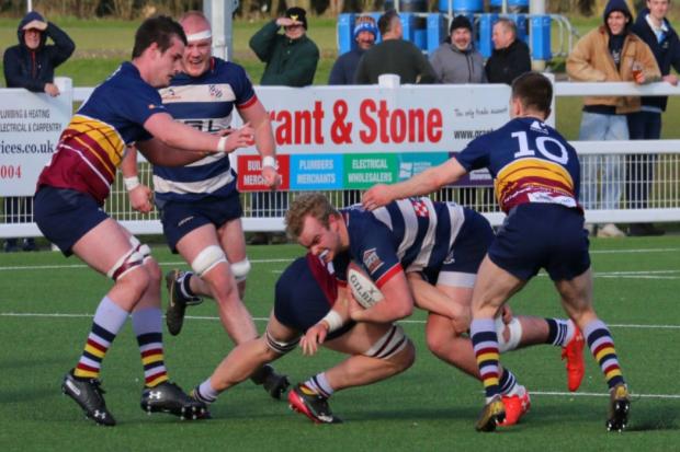 Oxford Quins took revenge on Banbury Bulls at Horspath Sports Ground Picture: Simon Grieve