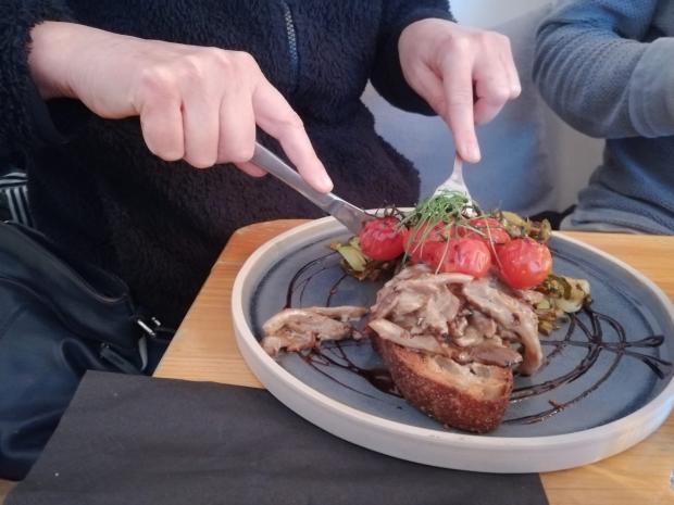 Oxford Mail: Foragers Toast at Green Routes Cafe in Oxford.