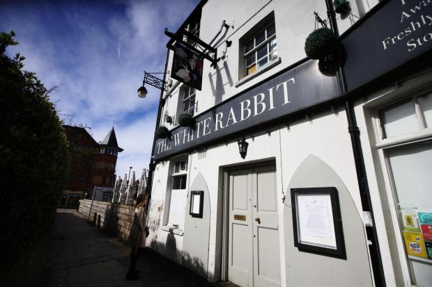 Oxford Mail: The White Rabbit pub.