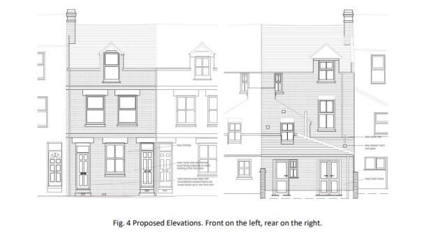 Oxford Mail: The proposed elevations. Picture: Lambert Smith Hampton