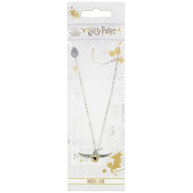 Oxford Mail: Harry Potter Golden Snitch Necklace (IWOOT)