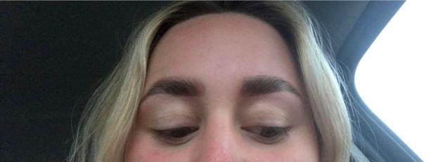 Oxford Mail: My brows after