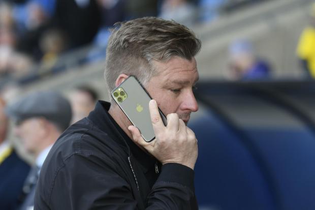Oxford United head coach Karl Robinson will be pressing ahead with recruitment now immediate contract concerns are sorted Picture: David Fleming
