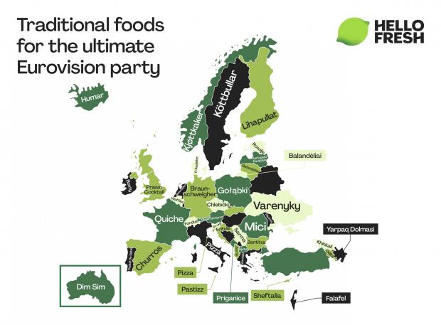 Oxford Mail: Traditional European foods by country from HelloFresh. Credit: HelloFresh