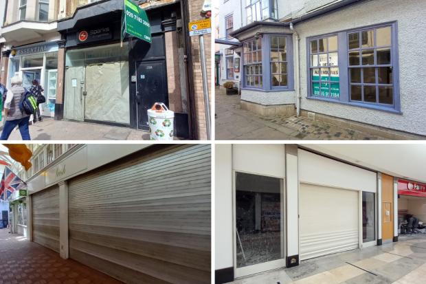 Oxford Mail: A selection of empty units in the city centre