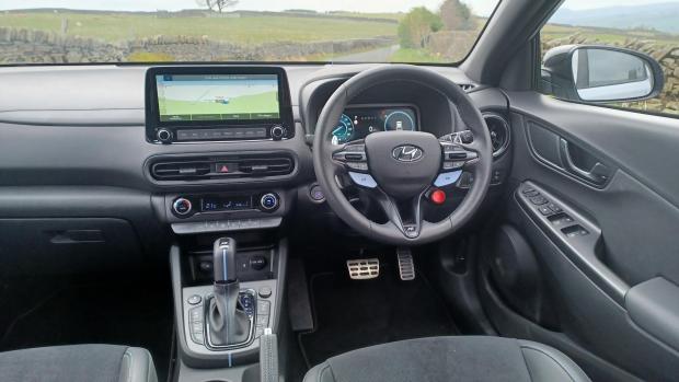 Oxford Mail: The Kona N's sporty interior is also appealing 