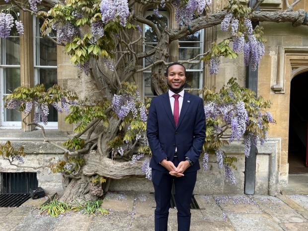 Oxford Mail: Wayne Gourgoro, a second-year engineer at Oxford University, is an Inspire Outreach mentor after benefitting from the program himself.. 