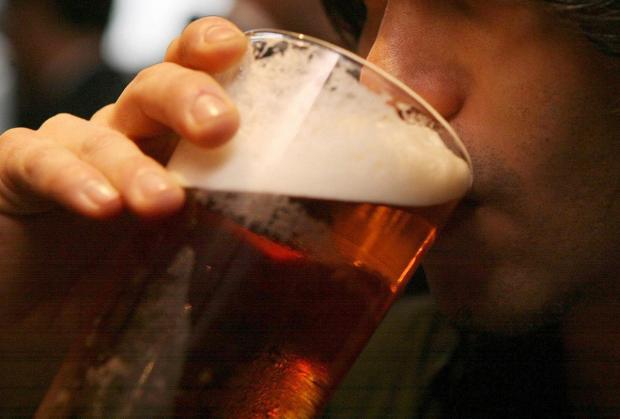 Oxford Mail: The price of a pint was factored in to the cost of living for students. Picture: PA