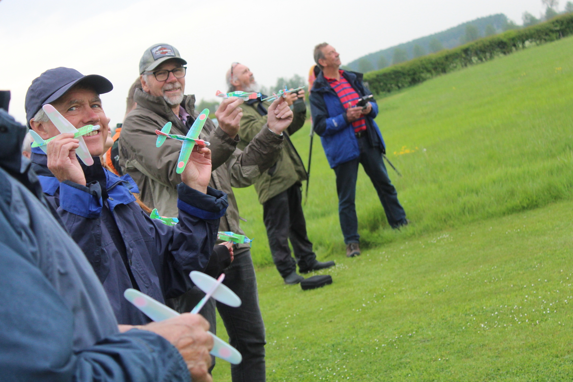 North Berks Radio Model Aircraft Society takes part in the Guinness World Record attempt at their East Hanney airfield on Sunday, May 15 