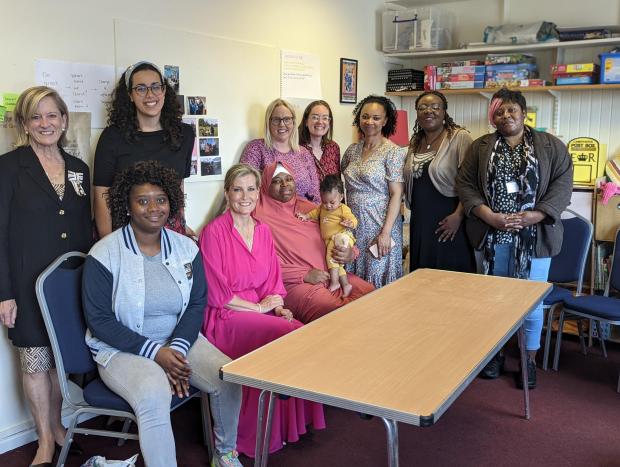 Oxford Mail: Sophie, Countess of Wessex, visits Blackbird Leys community centre.