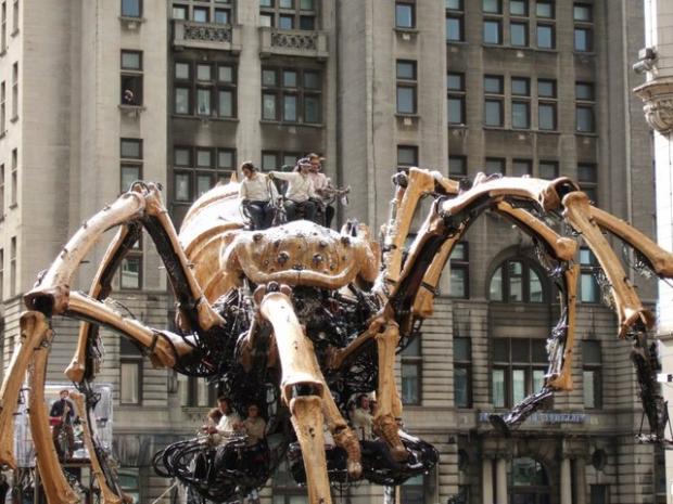 Oxford Mail: Giant mechanical spider 'La Princesse' was one of thousands of cultural events during Liverpool's time as European City of Culture in 2008. Picture: Geograph/Wikimedia Commons