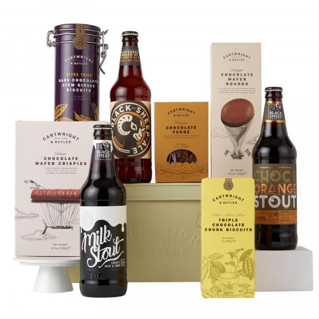 Oxford Mail: The Chocolate & Beer Hamper. Credit: Cartwright & Butler