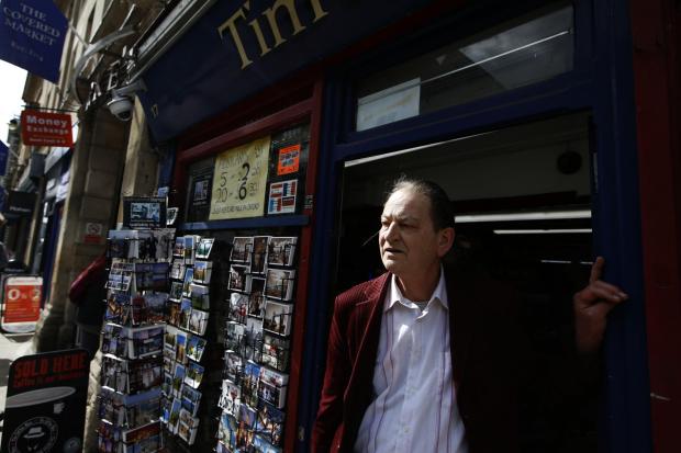 Oxford Mail: Tim Gresswell has run the shop since 1989. Picture: Ed Nix 