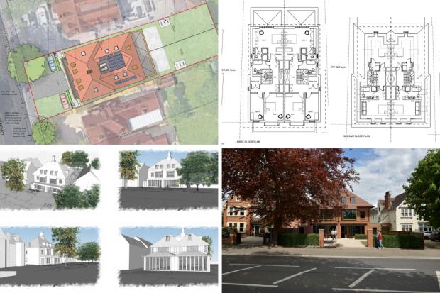 Plans have been submitted to build two new homes in Oxford. Picture: Oxford City Council