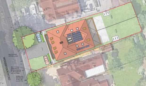 Oxford Mail: The proposed site plan. Picture: Oxford City Council