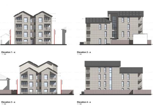 Oxford Mail: What the apartments on Collins Street could look like. Picture: Oxford City Council