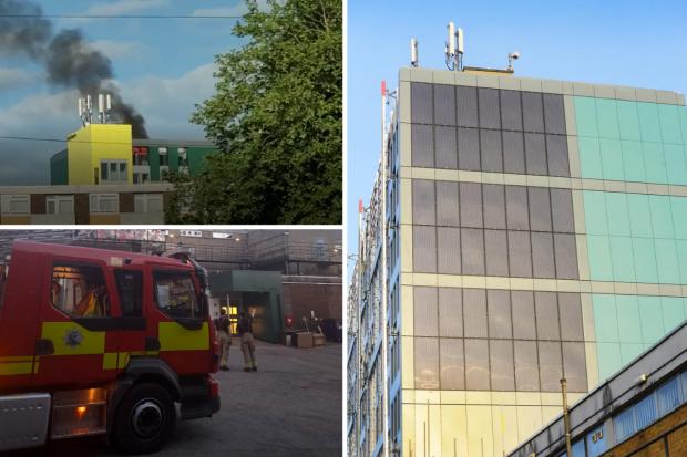 Unsafe cladding still not removed from Cowley tower block in wake of huge fire.
