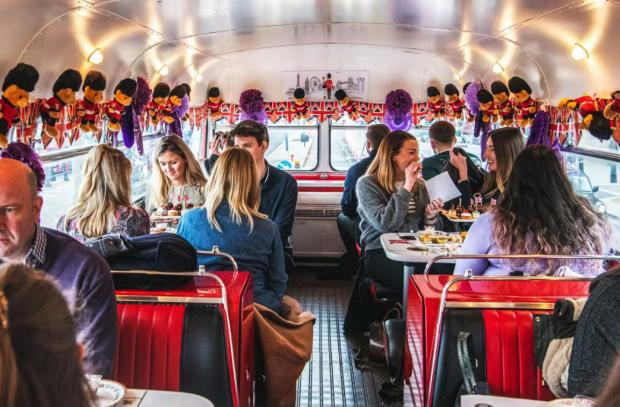 Oxford Mail: Vintage Afternoon Tea Bus in London for Two with B Bakery. Credit: Virgin Experience Days