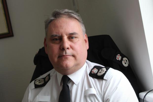Oxford Mail: Chief Constable John Campbell presided over the accelerated misconduct hearing Picture: OM 
