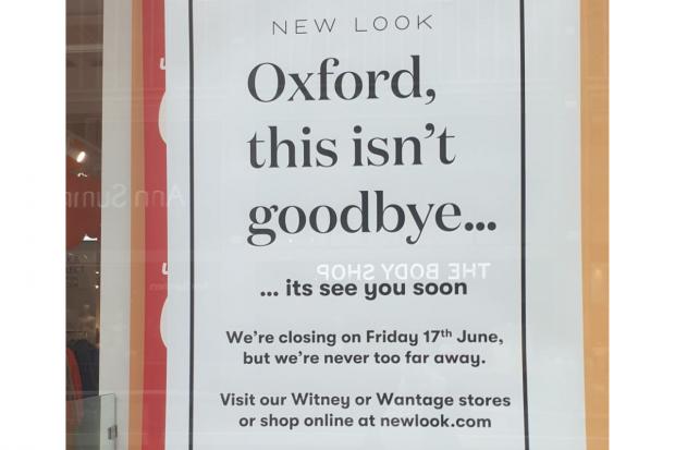 Oxford Mail: The store already has a 60 per cent off sale in place.