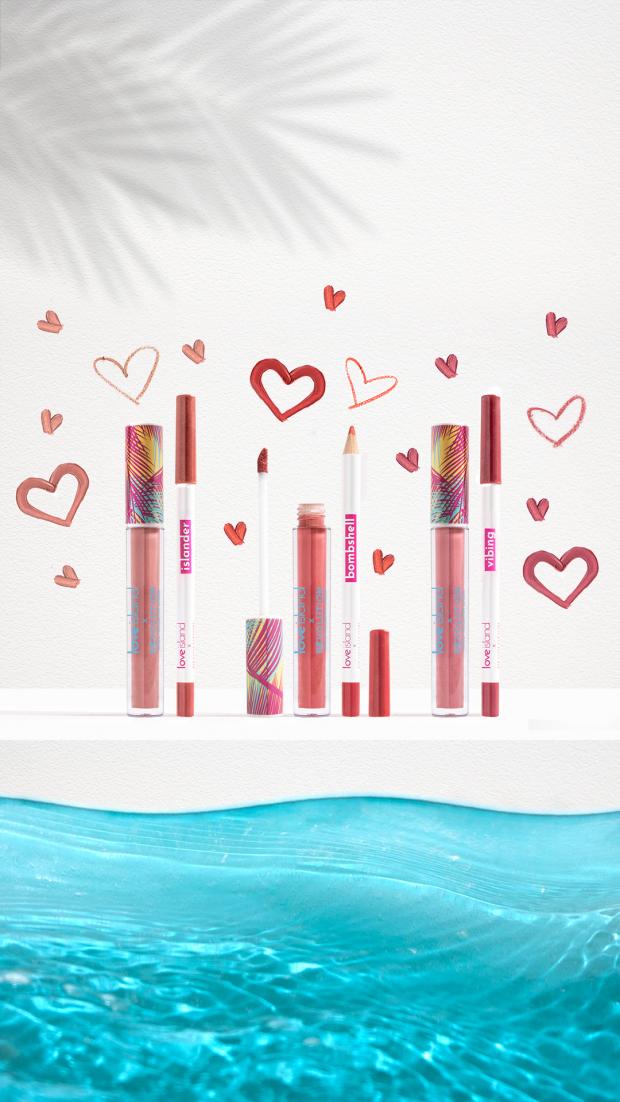 Oxford Mail: Love Island x Makeup Revolution Coupled Up Lip Kits. Credit: Revolution