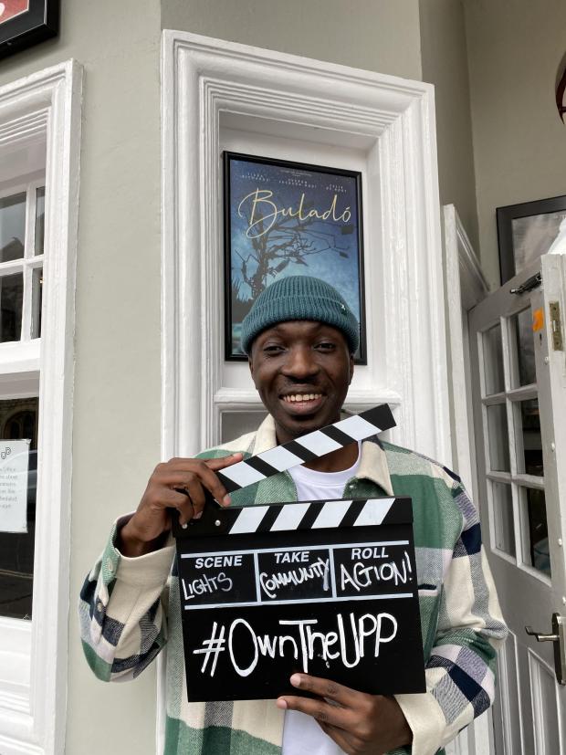 Oxford Mail: UPP supporter Tatenda Jamera runs an independent community cinema and gallery that specializes in showcasing African cinema and art called MAONA 