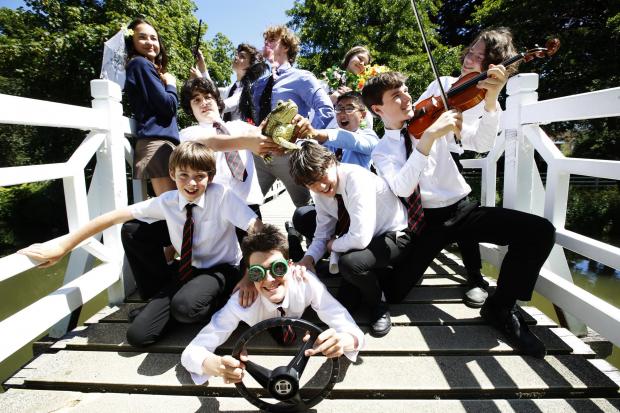 Oxford Mail: Music students involved in the festival. Picture: Ed Nix 