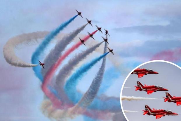 Where and when you can watch the Red Arrows in Sussex