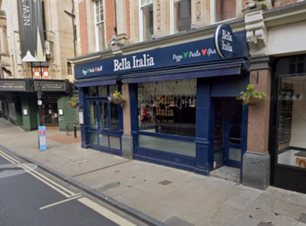 Oxford Mail: Bella Italia, George Street (Google)