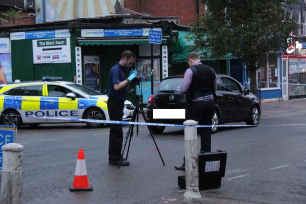 Oxford Mail: A police photographer was on the scene