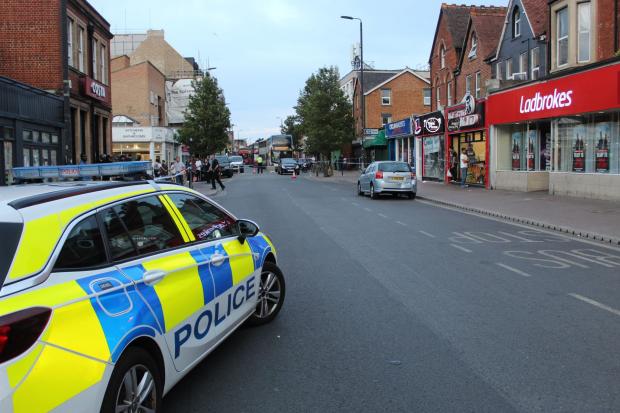 Oxford Mail: Part of the road was closed off 