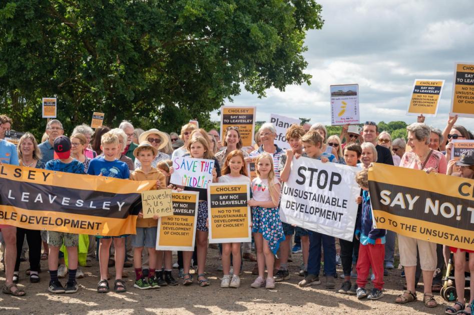 Village celebrates as 350 homes refused near Wallingford 