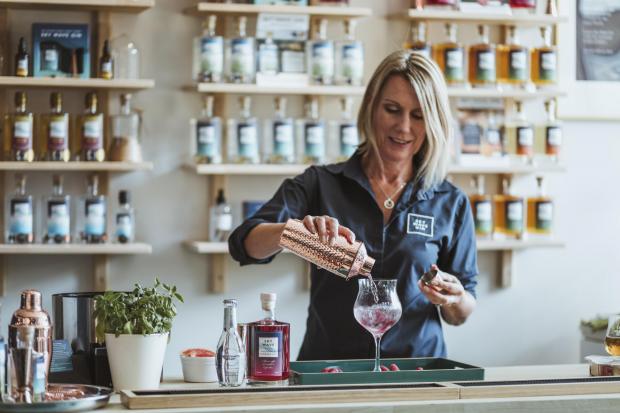 Oxford Mail: Rachel Hicks, owner of Sky Wave Gin