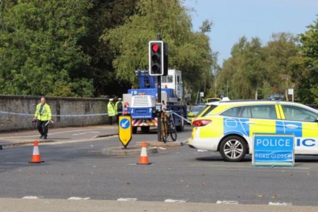 Oxford Mail: The scene of the crash in Headley Way, Headington 