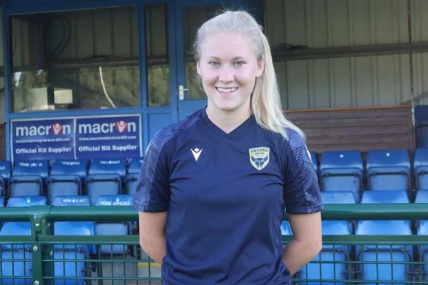 Lois Joslyn has joined Oxford United Women Picture: OUFC