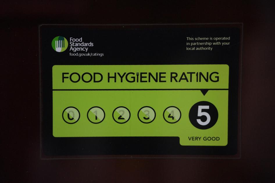 Oxfordshire hotel awarded maximum food hygiene score 