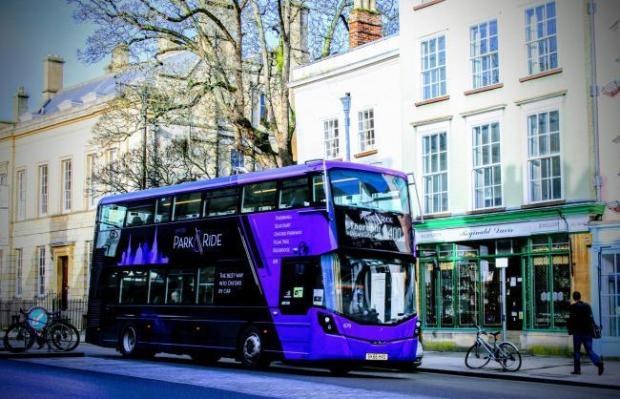 Oxford Mail: An Oxford Bus Company bus 