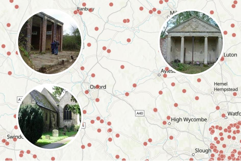 Oxfordshire's at risk heritage sites revealed for 2022 