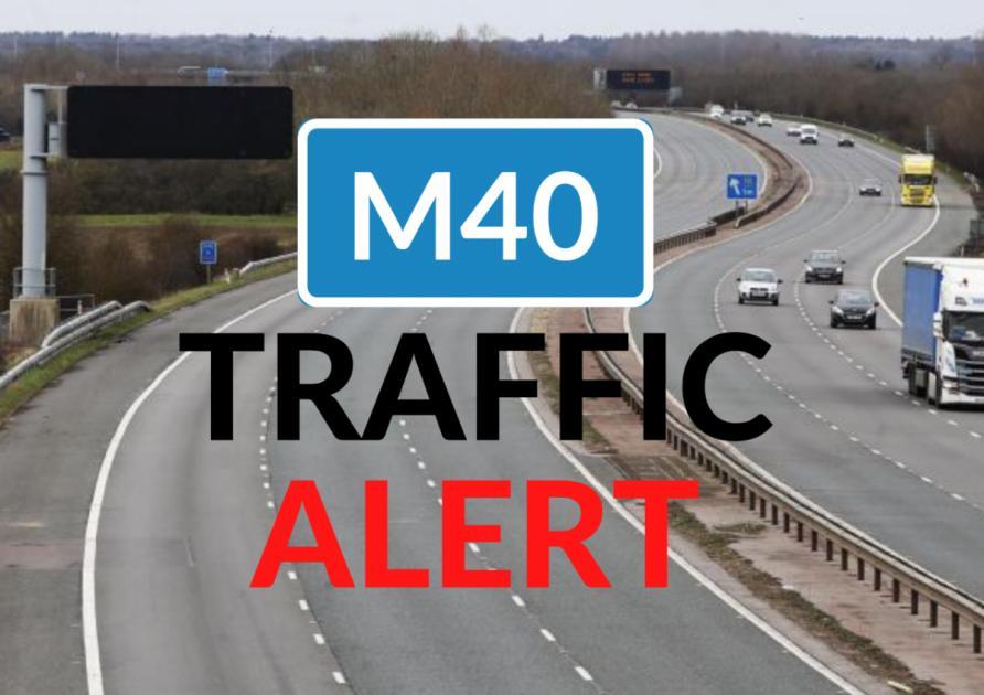 Incident causes delays on M40 Oxfordshire 