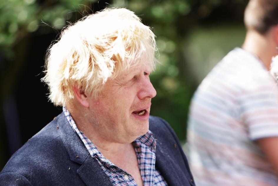 Boris Johnson: Village distress over armed police and drones