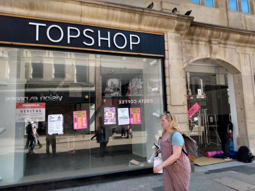 Oxford plans for former Topshop and Topman fashion stores