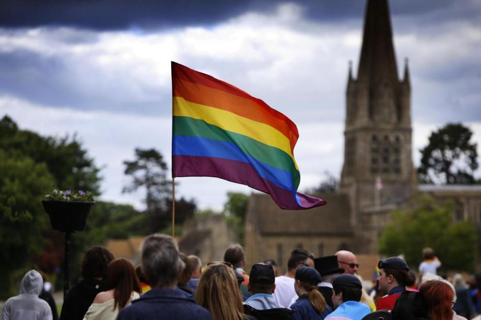 Council flies rainbow flag in Witney ahead of Pride Day 2023