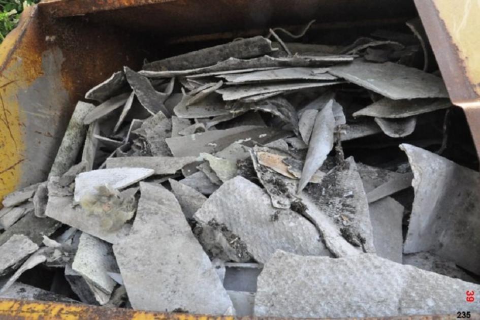 Massive bill for rogue trader who illegally dumped asbestos
