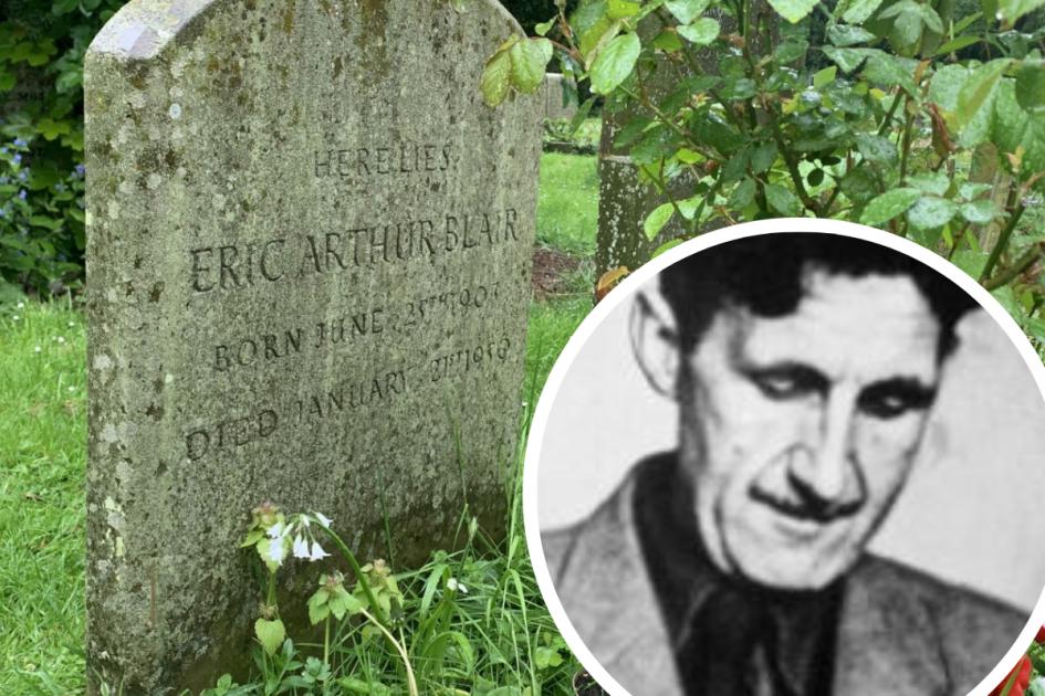 George Orwell: Why is 1984 author buried in Oxfordshire?