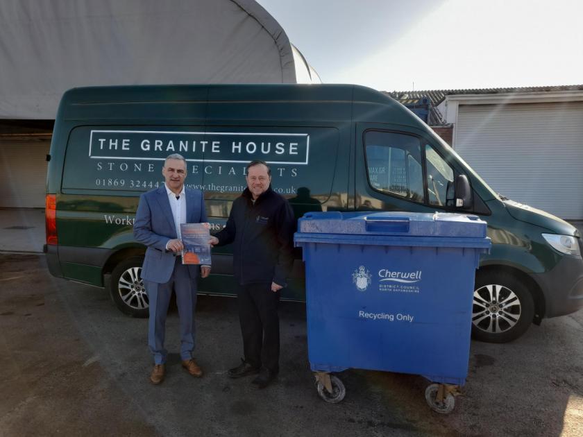 Bicester based business first to get new recycling award